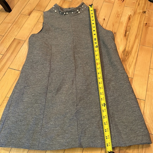 Zara Mock Neck Wool Dress - Picture 6 of 8